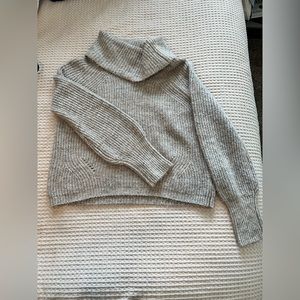 Greige Turtleneck Sweater